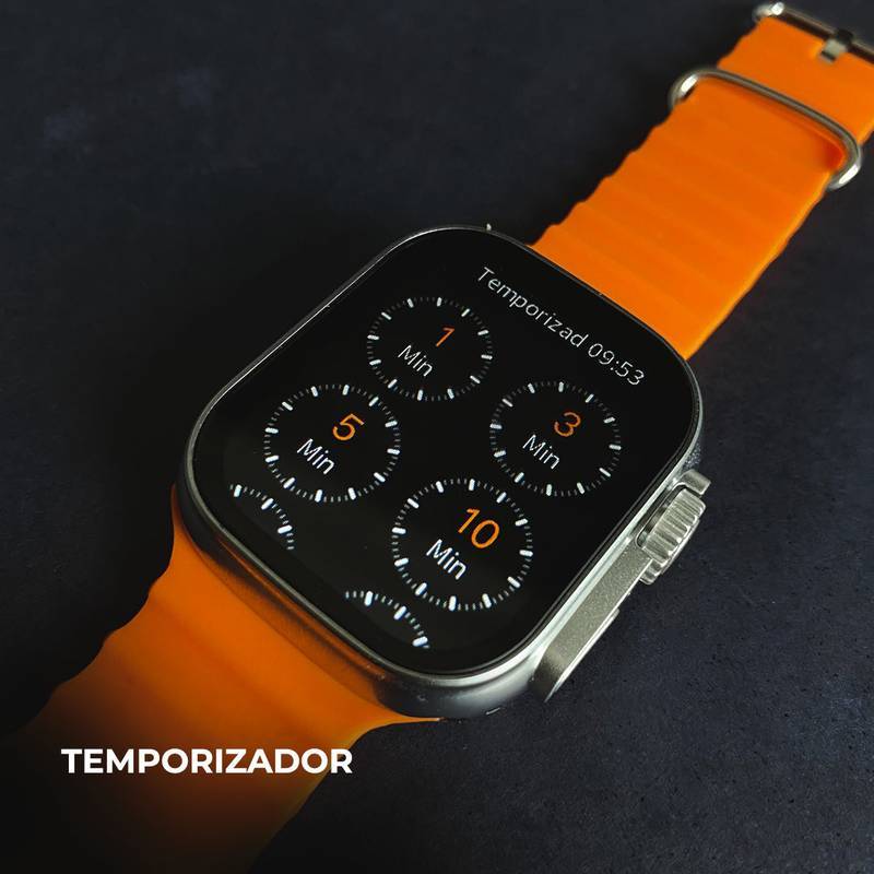 Smartwatch WS 79 Ultra 2 com 3 Pulseiras