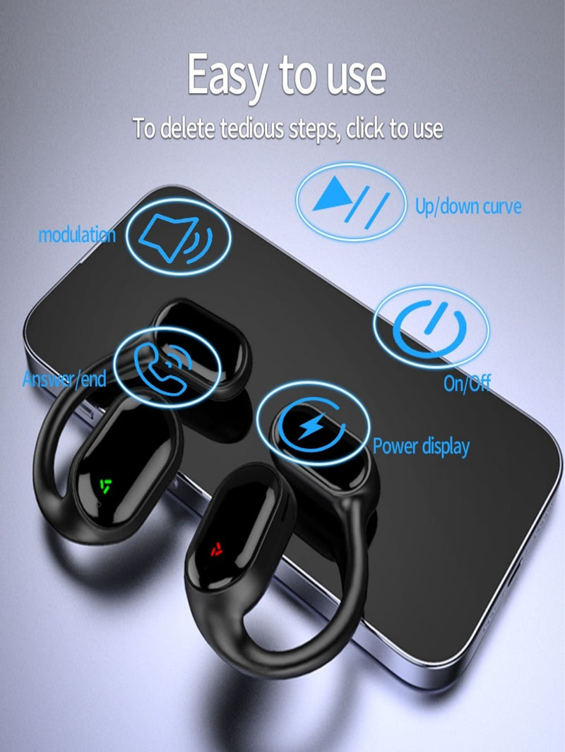 Fone De Ouvido Bluetooth Esportivo Sem Fio Alta Qualidade e Longa Bateria