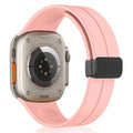 Pulseira de Silicone Magnética Dobrável 38mm/40mm/41mm
