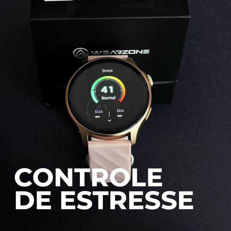 Smartwatch Life a Prova D'gua  1ATM Amoled Bateria de Longa Duração 100 Modos de Esporte