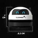 Mini Aspirador Mesa Papa Migalhas Com Coletor Recarregável.