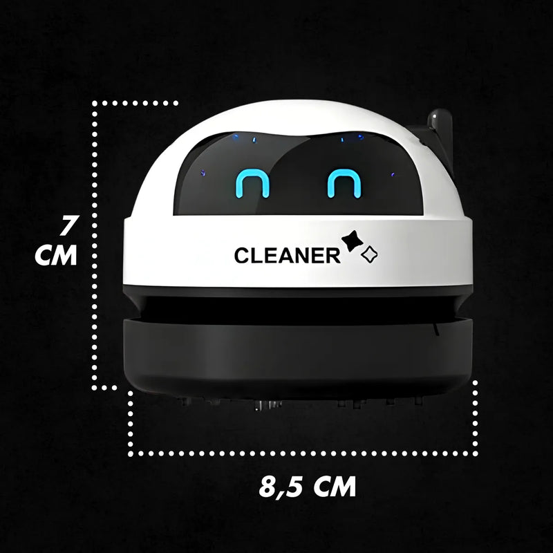 Mini Aspirador Mesa Papa Migalhas Com Coletor Recarregável.