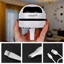 Mini Aspirador Mesa Papa Migalhas Com Coletor Recarregável.