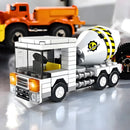 Brinquedo Blocos de Construção Carro Misturador de Cimento