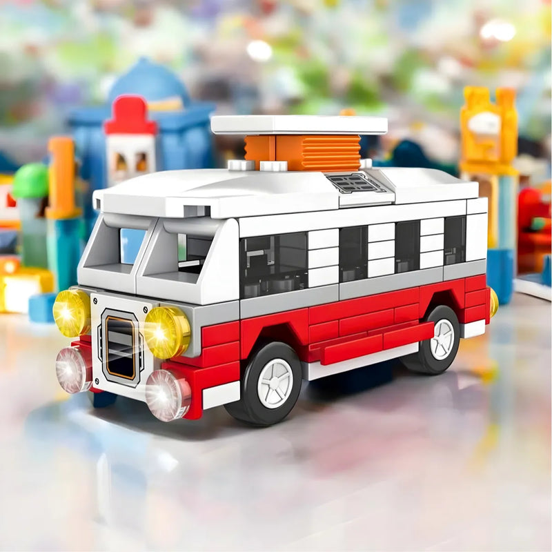 Brinquedo Blocos de Construção Bondinho