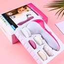 Escova Facial Elétrica 5 em 1 Portátil Esfoliante e Massageadora.
