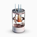 Limpador de Pinceis Maquiagem Secador Automático USB.