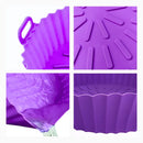 Forma de Silicone Reutilizável para fritadeira Air Frye.