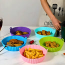 Forma de Silicone Reutilizável para fritadeira Air Frye.