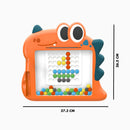 Quadro Dino de Desenho Magnético