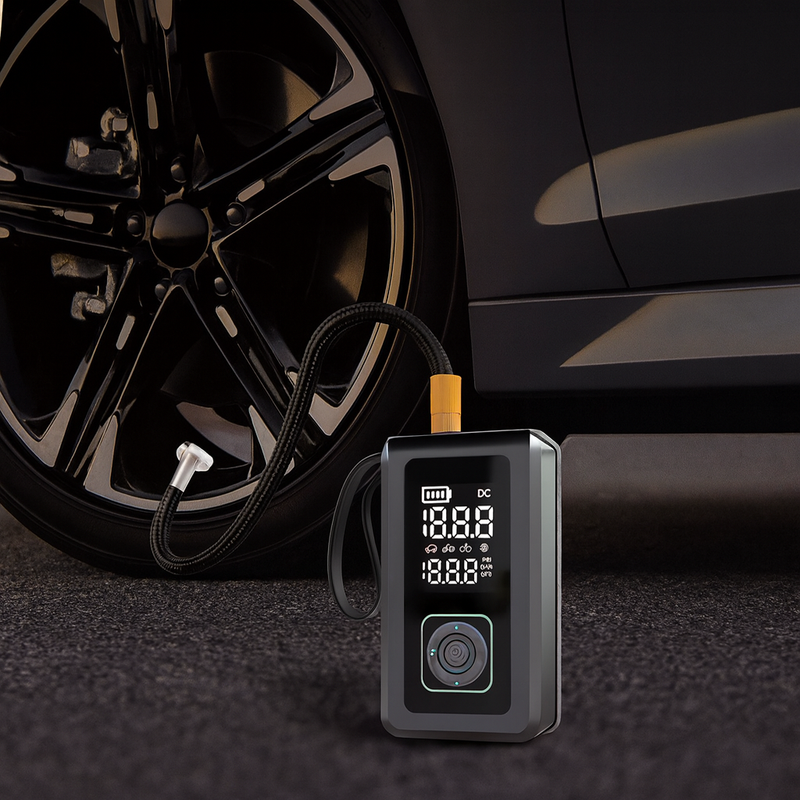 Auxiliar de Partida de Emergência e Compressor de Ar