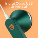 Removedor Elétrico De Pelos Fiapos Verde