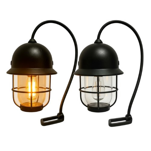 Luminária Retrô com Carregamento USB.