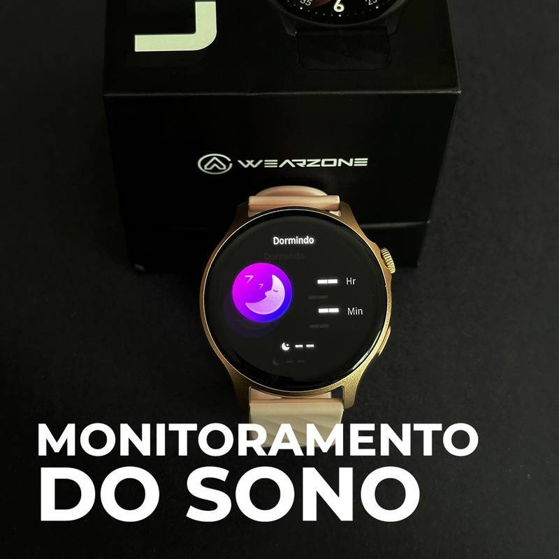 Smartwatch Life a Prova D'gua  1ATM Amoled Bateria de Longa Duração 100 Modos de Esporte