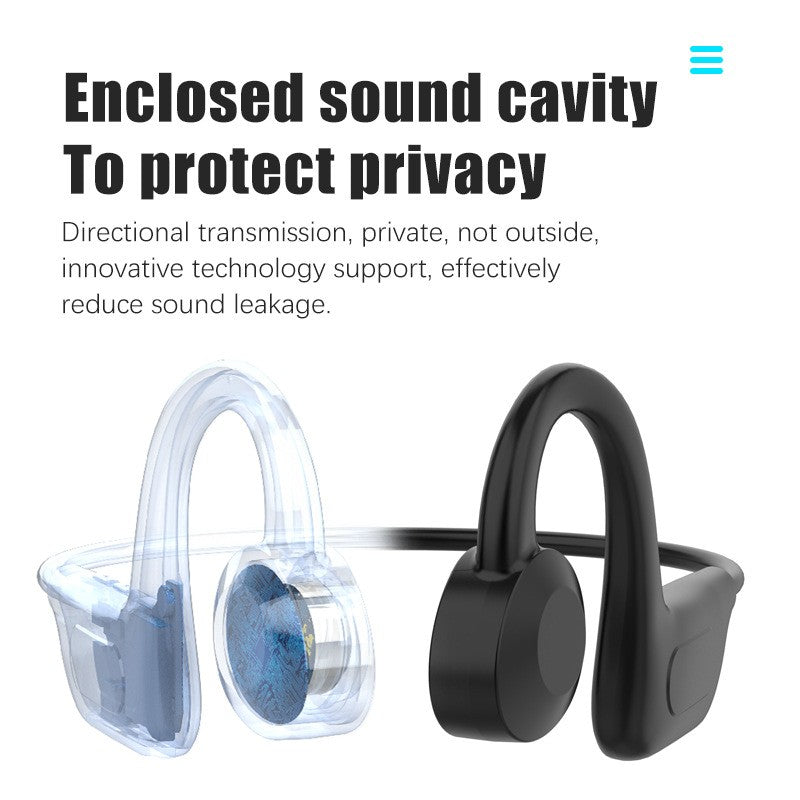Fone sem fio Bluetooth com cartão TF Leitor MP3