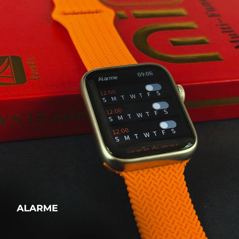 Smatwatch WS 25 Mini 42mm com 4 Pulseiras