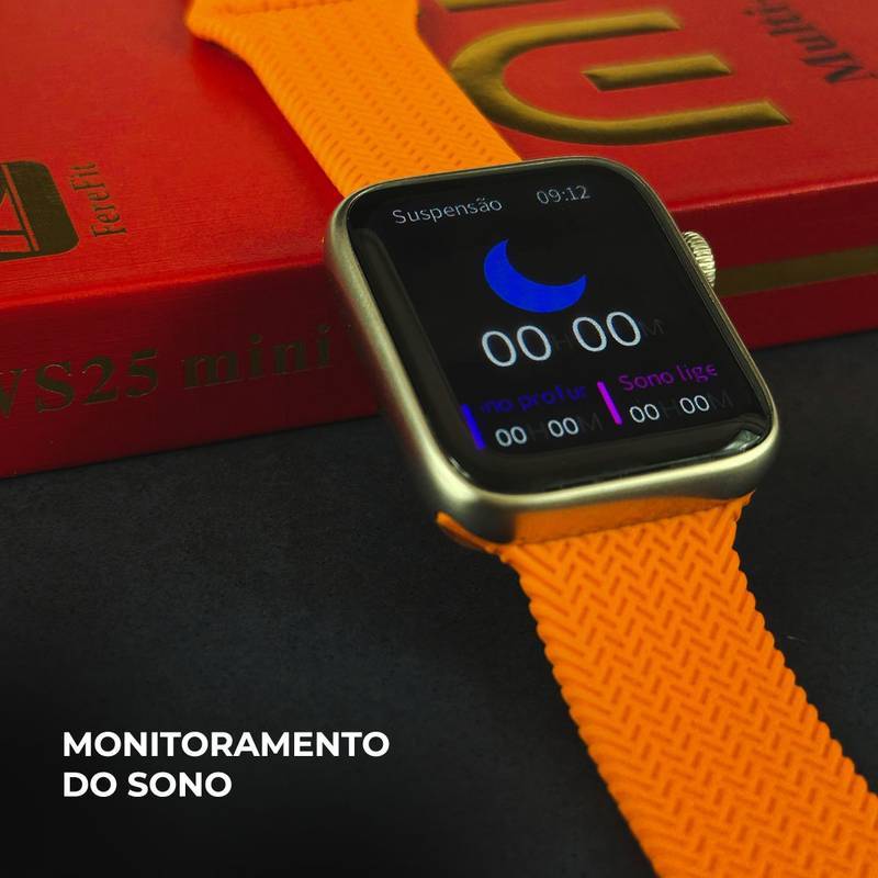 Smatwatch WS 25 Mini 42mm com 4 Pulseiras