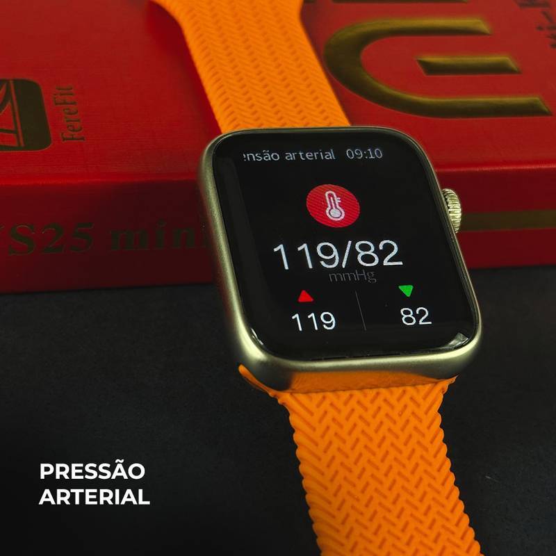 Smatwatch WS 25 Mini 42mm com 4 Pulseiras