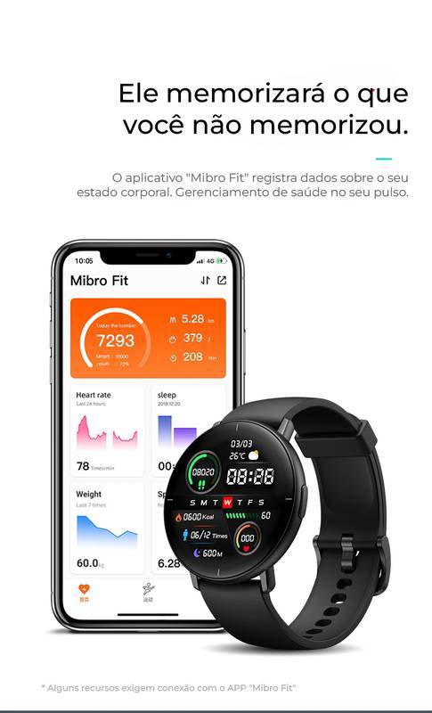 Smartwatch Mibro Lite