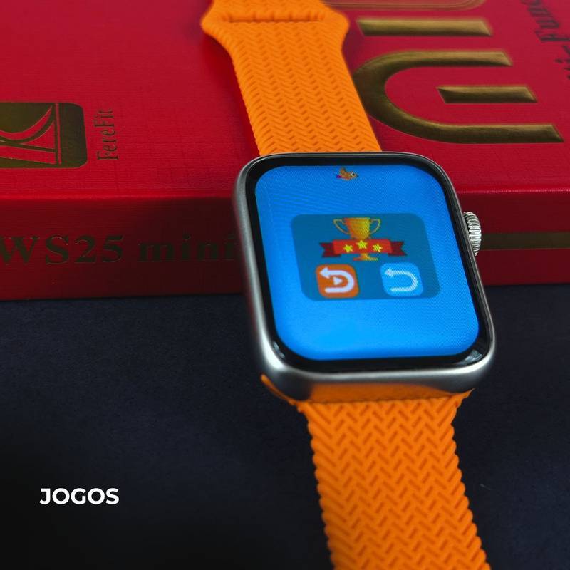 Smatwatch WS 25 Mini 42mm com 4 Pulseiras