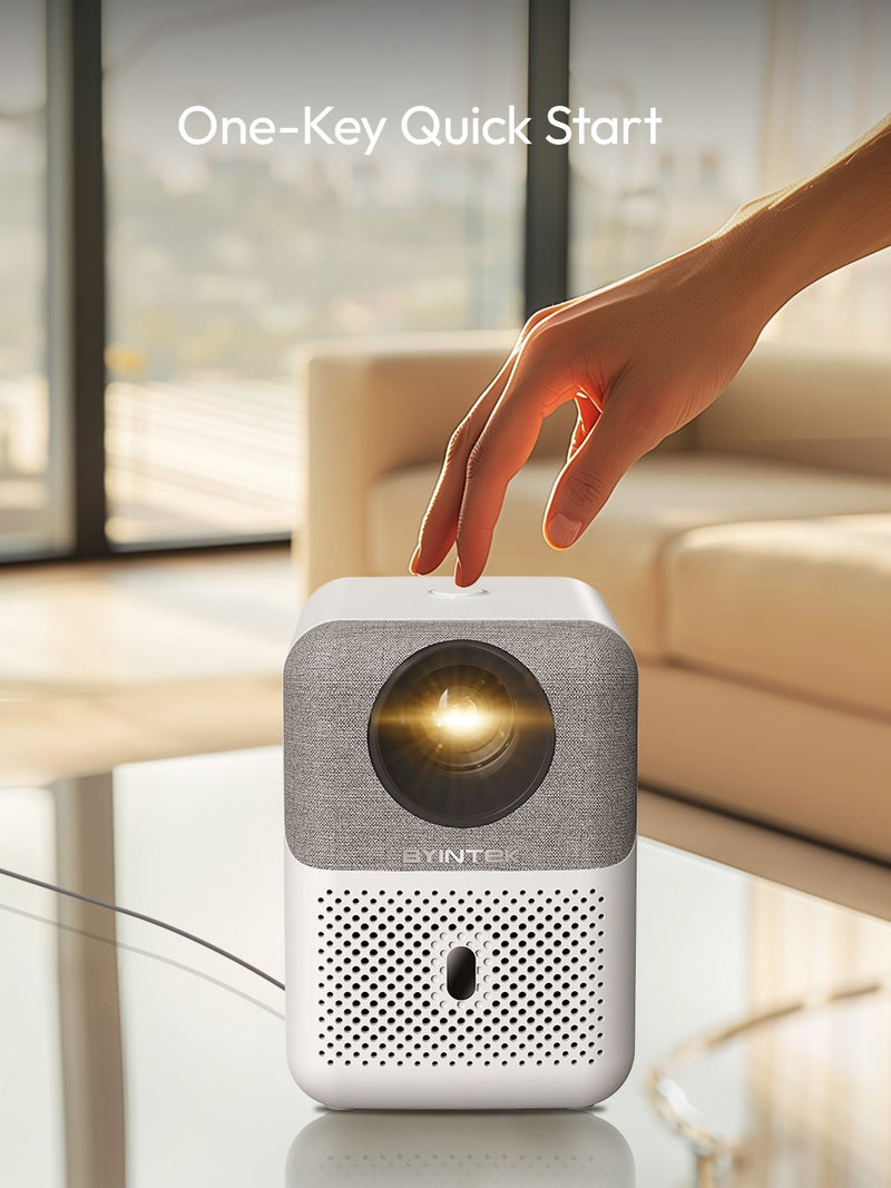BYINTEK LOVE U4 Smart Mini Projetor de Home Theater 4K 1080P Vídeo Android WIFI