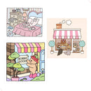 Livro de Colorir Bobbie Goods 50 Folhas 180g Caderno de Desenho Pintura Coloring