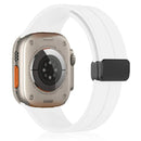 Pulseira de Silicone Magnética Dobrável 38mm/40mm/41mm