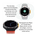 Smartwatch MA-31 M-Rex4 à Prova D'água 50M  5ATM  GPS  1GB  NFC
