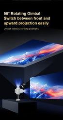 Projetor Portátil Android 11.0 1080p com Suporte Fresstyle