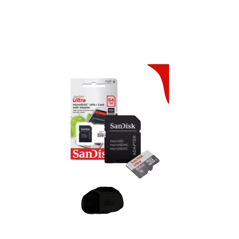 Cartão de Memória Sandisc Ultra 32GB, 64GB, 128GB,512GB