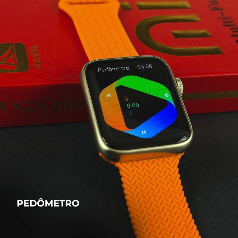 Smatwatch WS 25 Mini 42mm com 4 Pulseiras
