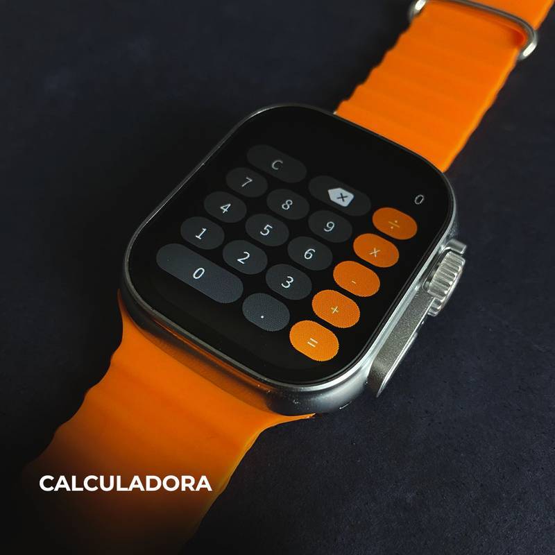Smartwatch WS 80 Ultra 2 +Fone bluetooth com 7 Pulseiras