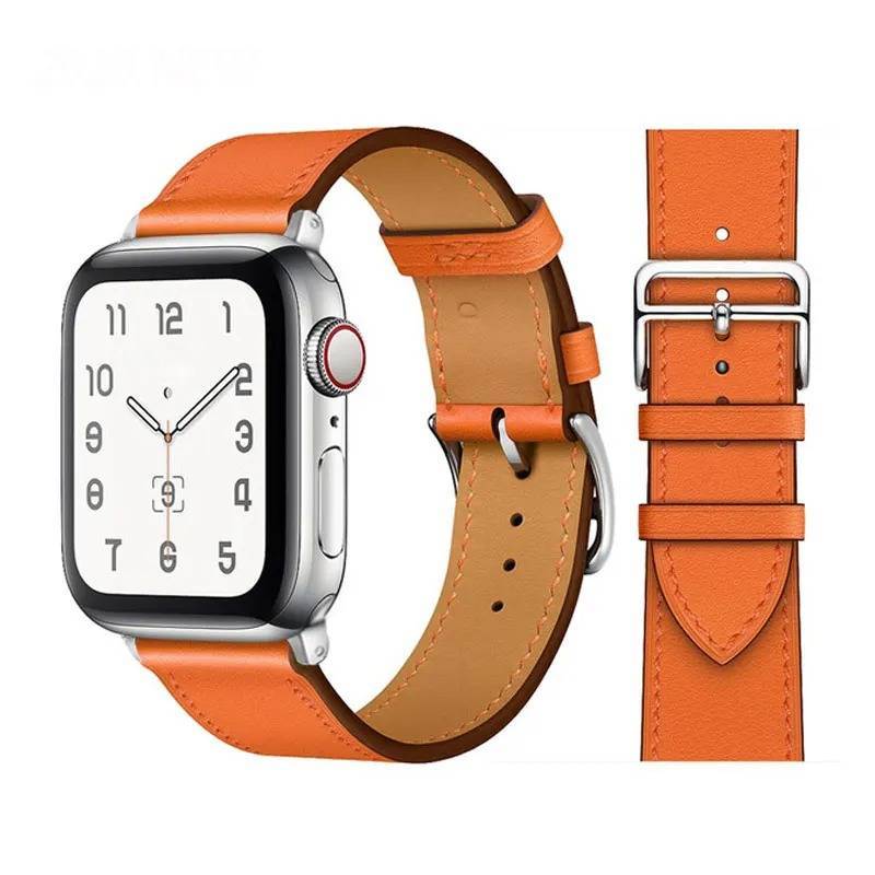 Pulseira De Couro 42mm/44mm/45mm/47mm/49mm