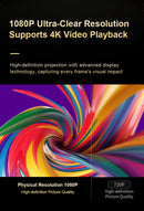 Projetor Portátil Android 11.0 1080p com Suporte Fresstyle