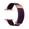 Pulseira de Couro Magnético 42mm/44mm/45mm/49mm