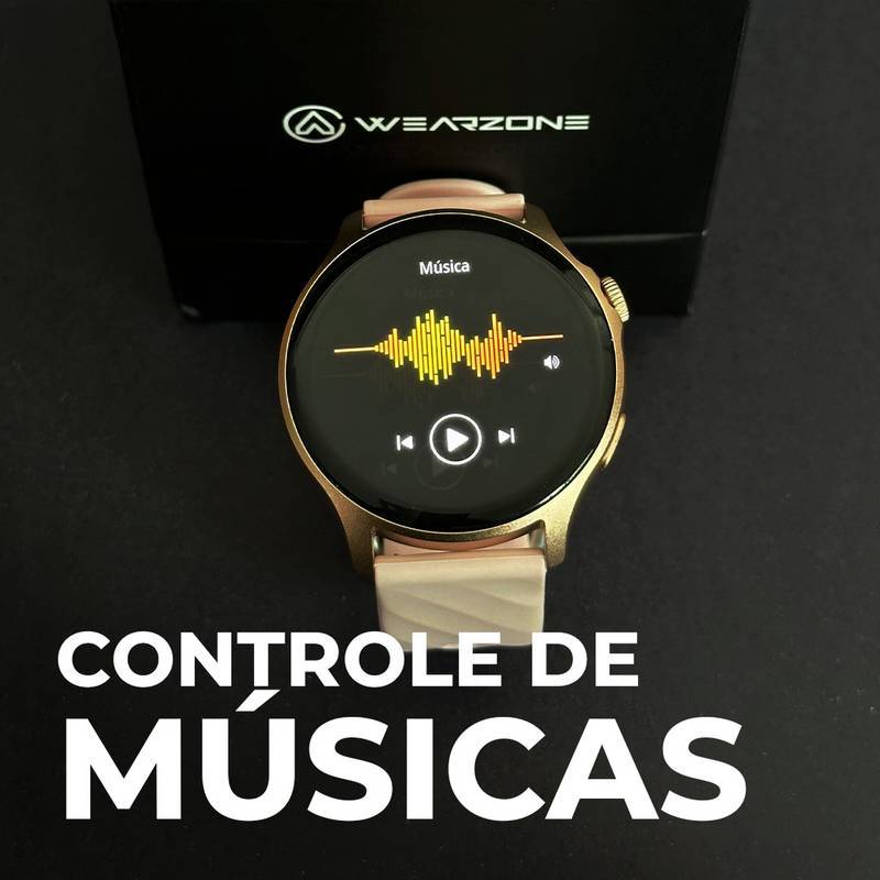 Smartwatch Life a Prova D'gua  1ATM Amoled Bateria de Longa Duração 100 Modos de Esporte