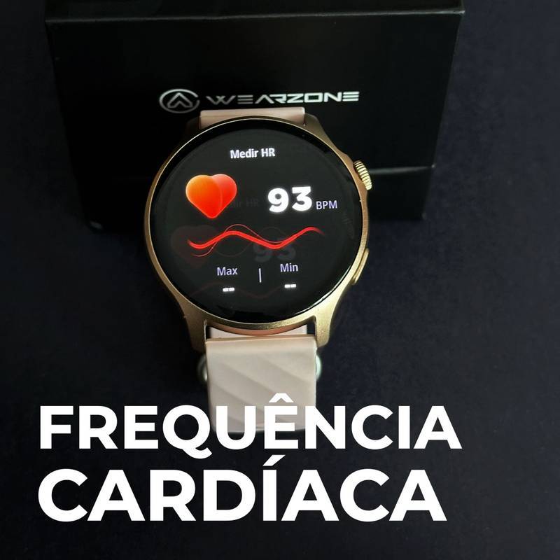 Smartwatch Life a Prova D'gua  1ATM Amoled Bateria de Longa Duração 100 Modos de Esporte