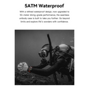 Smartwatch MA-31 M-Rex4 à Prova D'água 50M  5ATM  GPS  1GB  NFC