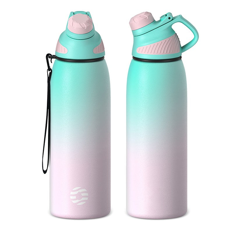 Garrafa Térmica Esportiva 1 Litro com Tampa Magnética – Alta Performance Outdoor
