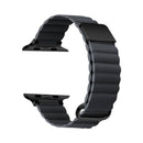 Pulseira de Couro Magnético 42mm/44mm/45mm/49mm