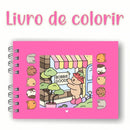 Livro de Colorir Bobbie Goods 50 Folhas 180g Caderno de Desenho Pintura Coloring