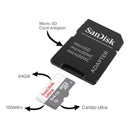 Cartão de Memória Sandisc Ultra 32GB, 64GB, 128GB,512GB