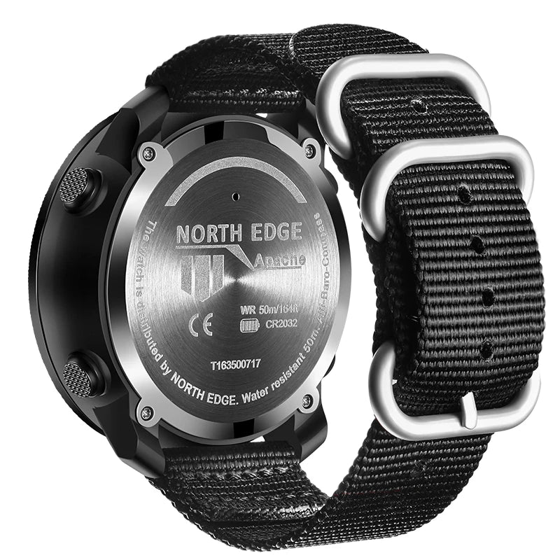 Smartwatch Militar Norte Edger com Bússola e Altímetro