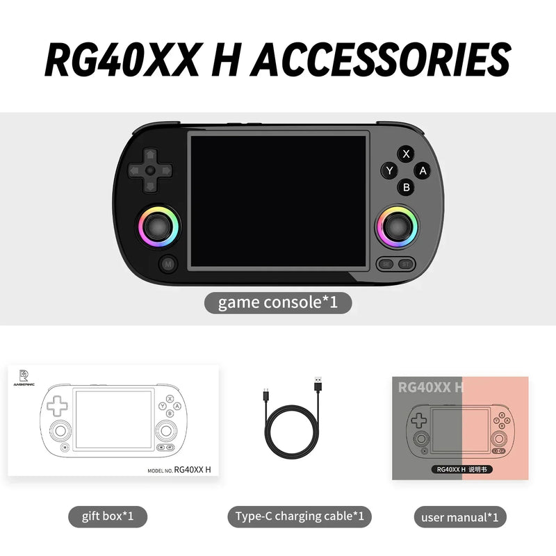 Console Game Portátil Anbernic RG40xx com RBG