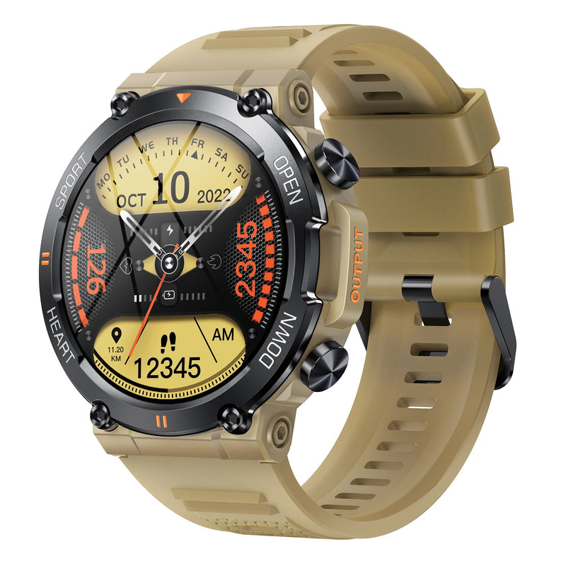 Smartwatch Militar a Prova D'agua