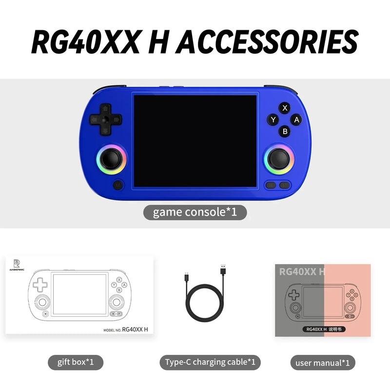 Console Game Portátil Anbernic RG40xx com RBG