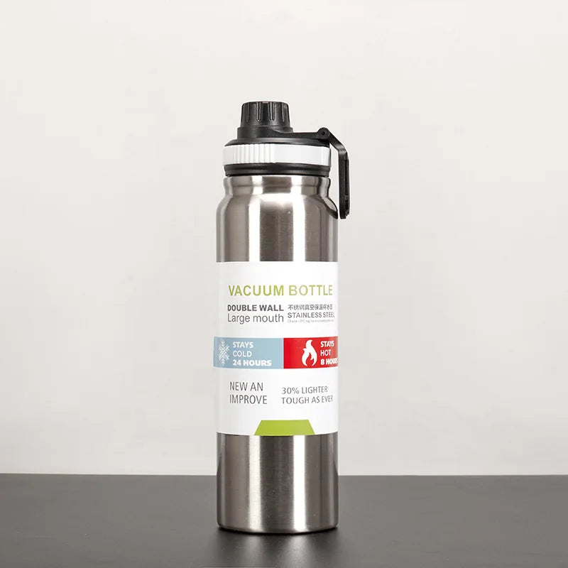 Garrafa Térmica Inox 600ml, 800ml e 1.000ml