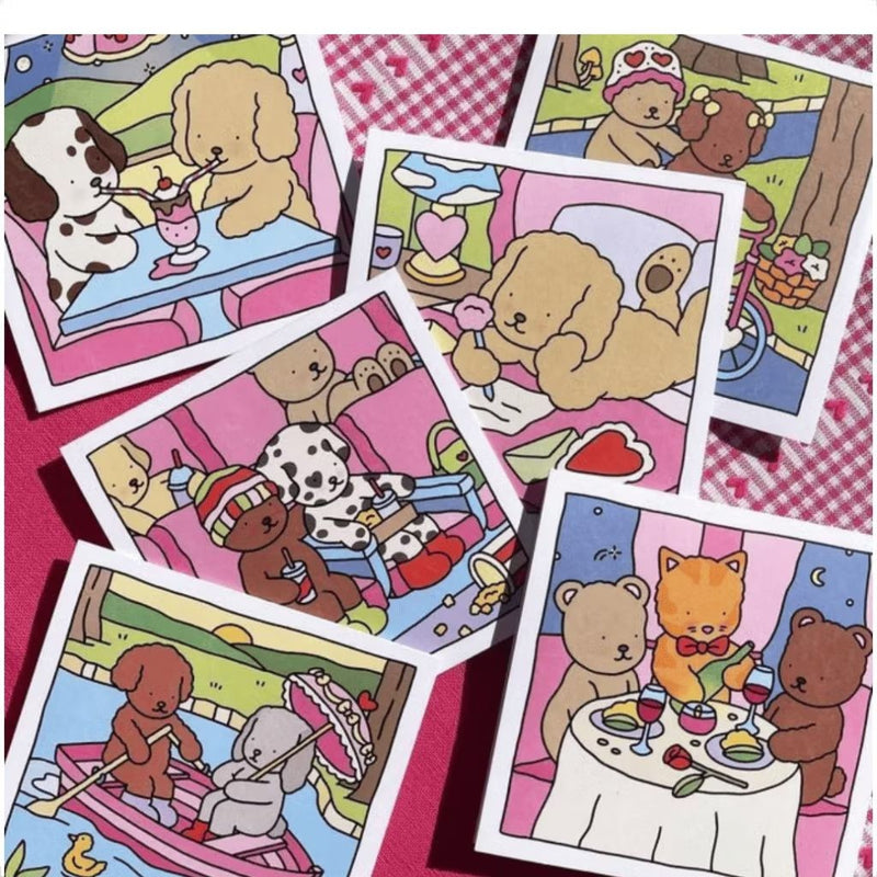 Livro de Colorir Bobbie Goods 50 Folhas 180g Caderno de Desenho Pintura Coloring