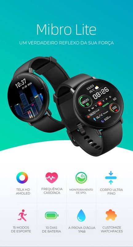 Smartwatch Mibro Lite