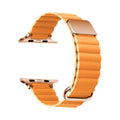 Pulseira de Couro Magnético 42mm/44mm/45mm/49mm